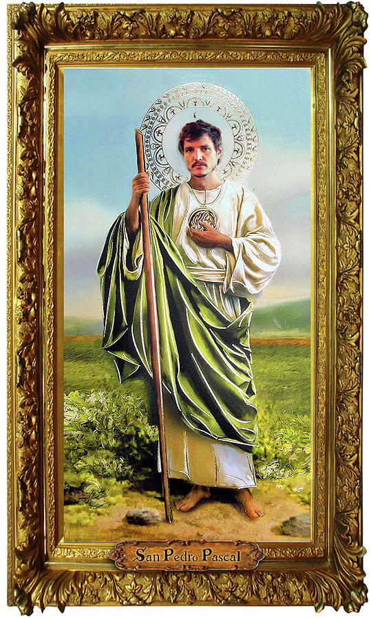 St. Pedro Pascal Digital Art by Charles Bickel - Fine Art America