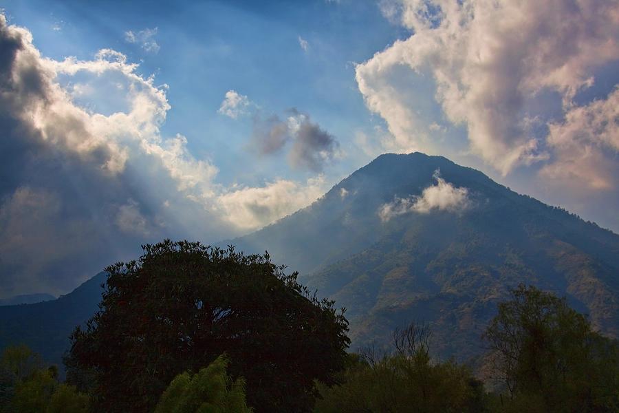 St. Pedro Volcano before the tropical storm Photograph by Tatiana Travelways