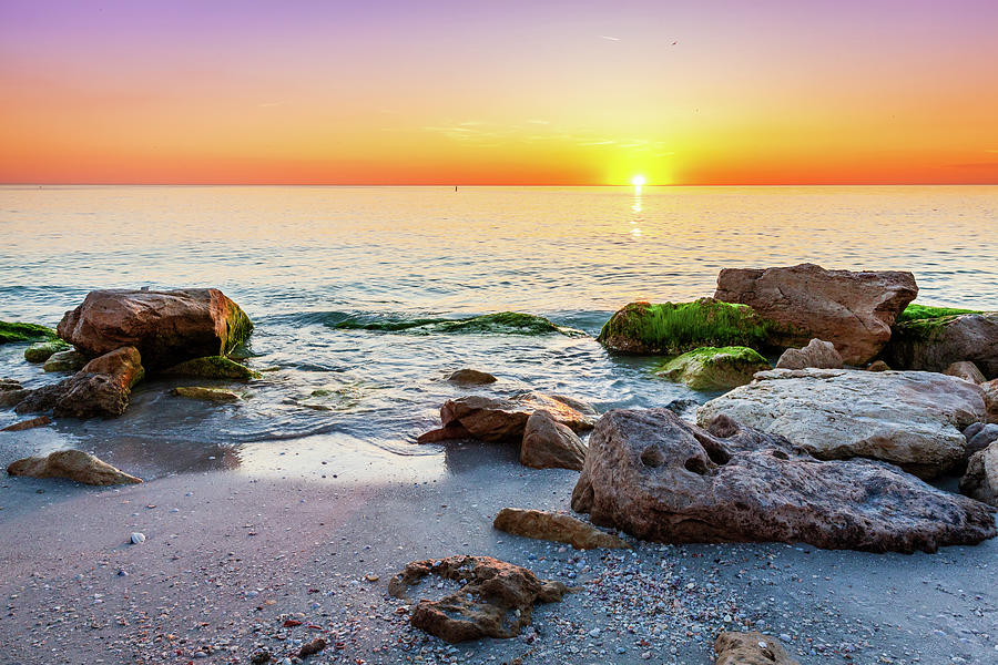 St. Pete Beach sunset Photograph by Alexey Stiop