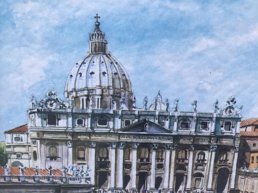 St Peter Basilica Painting by Art Roma | Fine Art America