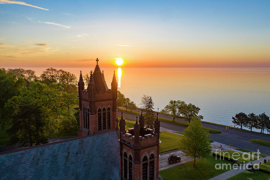 St. Peter Church at Sunrise Photograph by Jim West