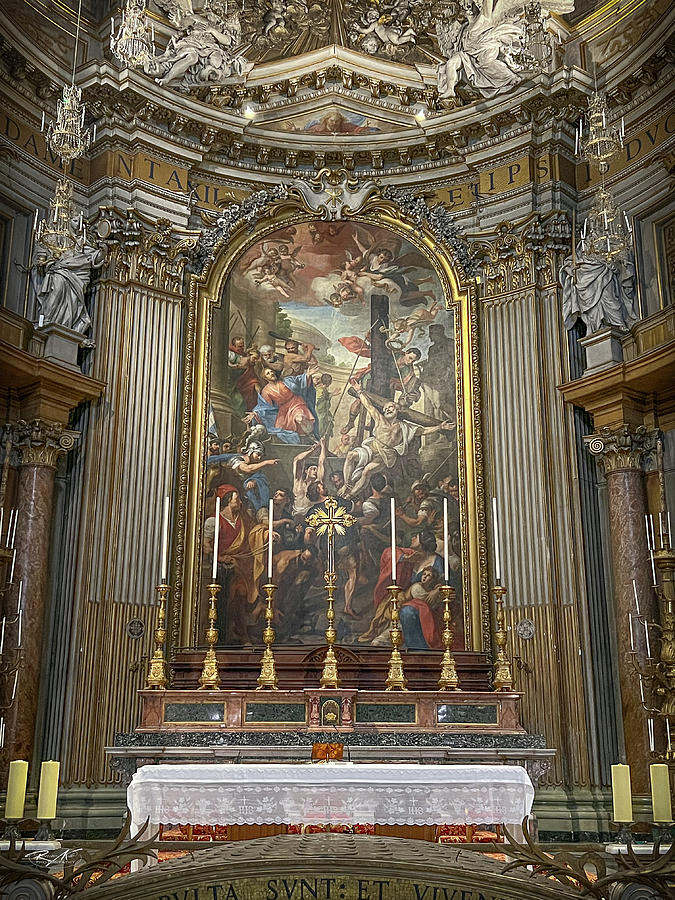 St. Peter's Basilica Altar Photograph by Romeo Kilo - Fine Art America