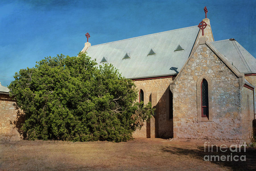 St Peters Catholic Church, Greenough, Western Australia Photograph by Elaine Teague