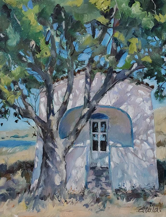 St. Peters Chapel Painting by Sheila Romard