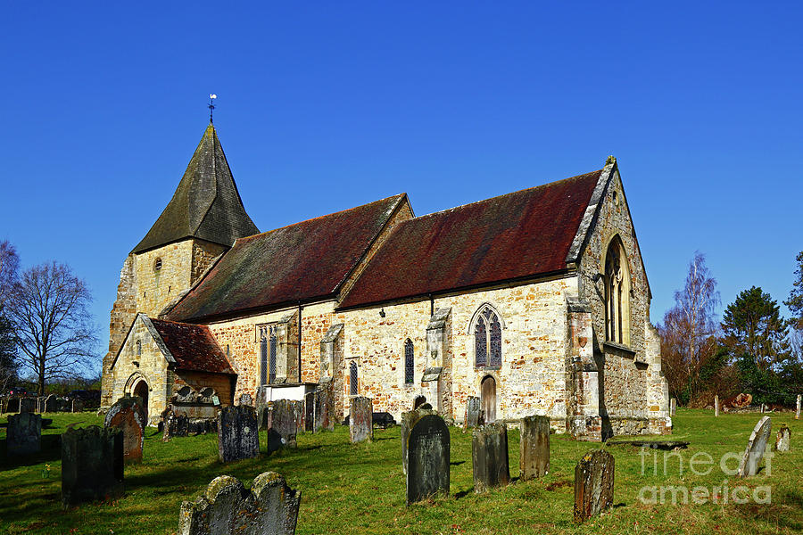 St Peters Old Church Pembury Kent England Photograph by James Brunker