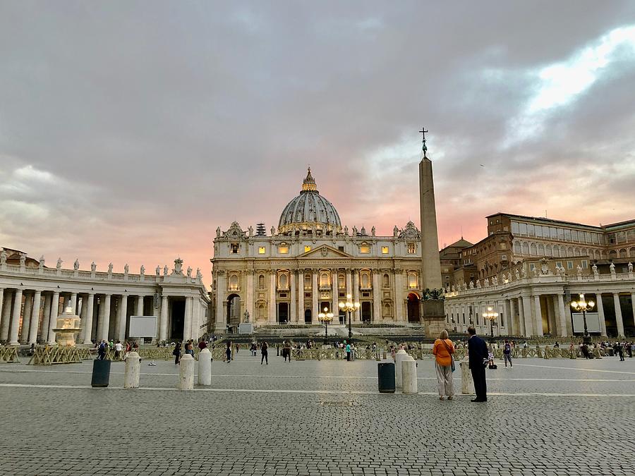 St. Peters Square Photograph by Jim Albritton