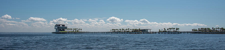 St. Petersburg Pier - Tampa Bay Photograph by Bill Cannon