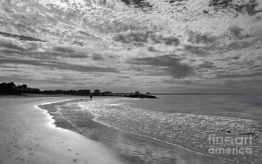 St Pete's Beach Walk Photograph by Robert Skalkowski - Fine Art America