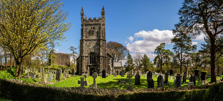 St Petroc Church in Lydford, Devon Photograph by Maggie Mccall