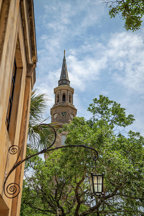St. Philips Church in Charleston, SC 4 Photograph by Cindy Robinson