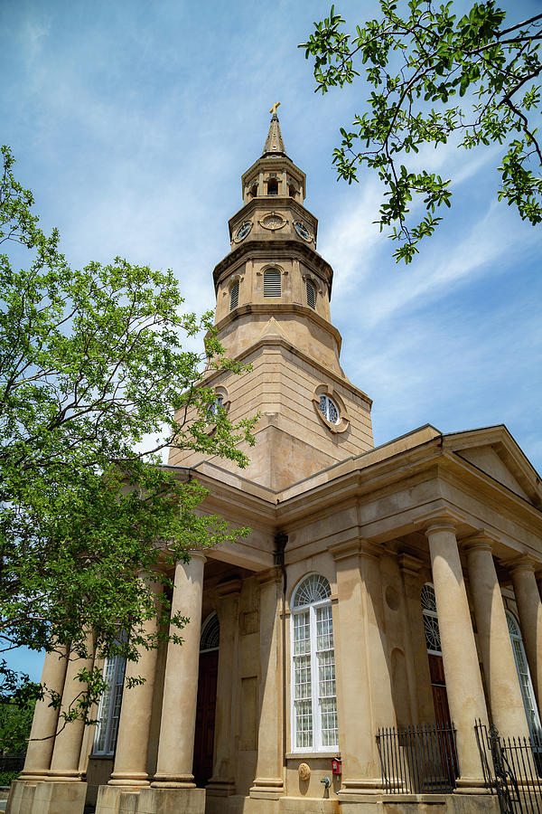 St. Philips Church in Charleston, SC 7 Photograph by Cindy Robinson