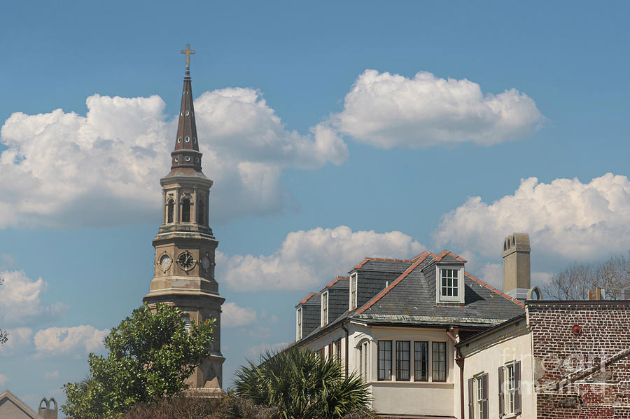 St Phillips Church Bells Ringing - Charleston Sc Photograph