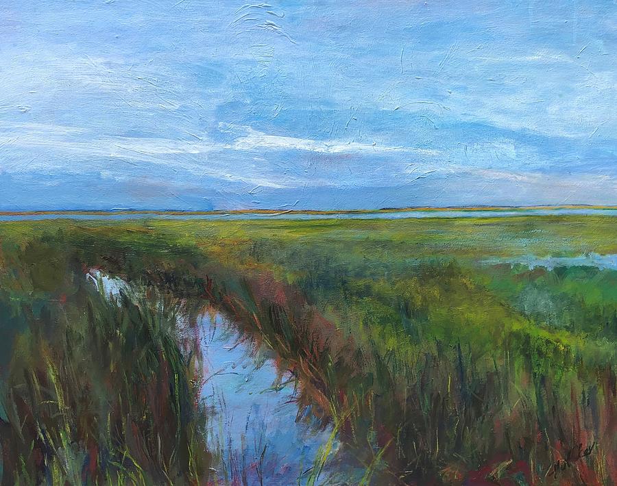 St Simons Painting by Tom Huffaker - Fine Art America