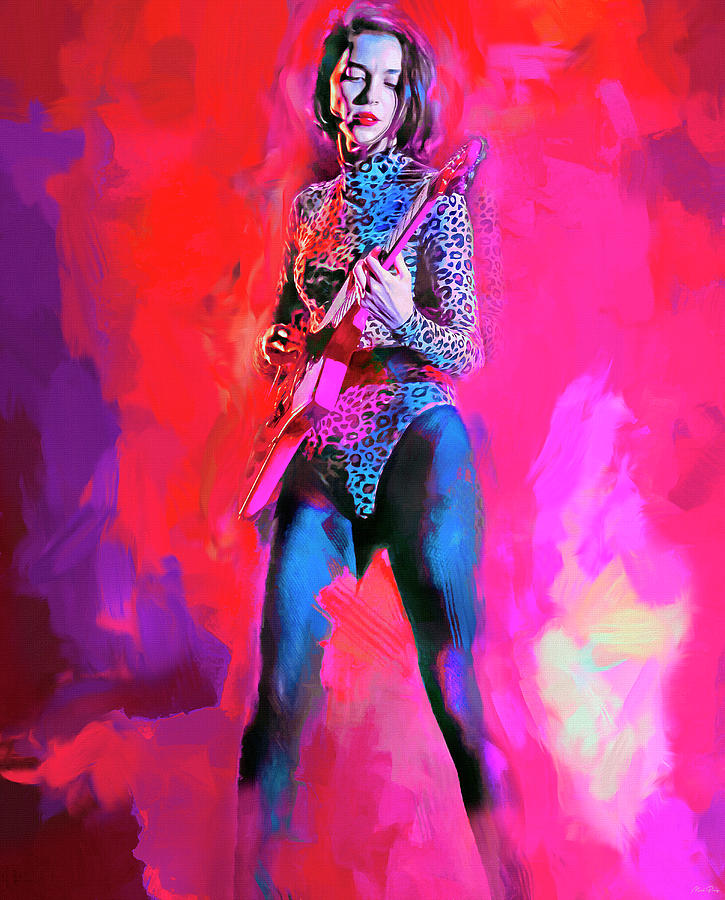 St Vincent Live Mixed Media by Mal Bray