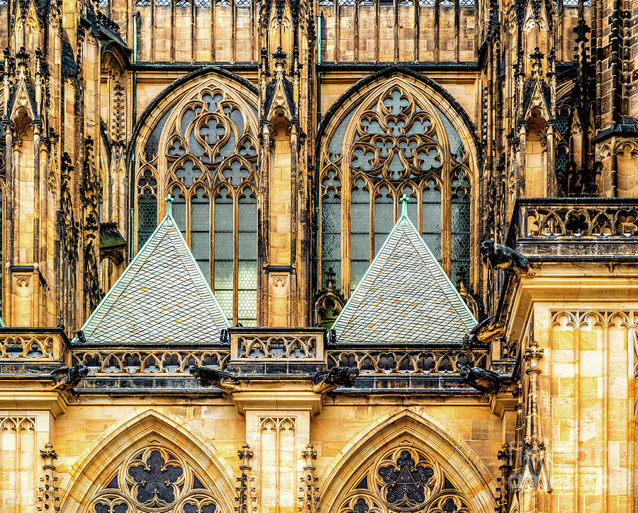 Prague St Vitus Cathedral 5 Photograph by M G Whittingham