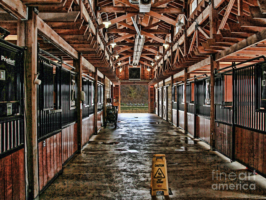 Stables Photograph by Tom Watkins PVminer pixs