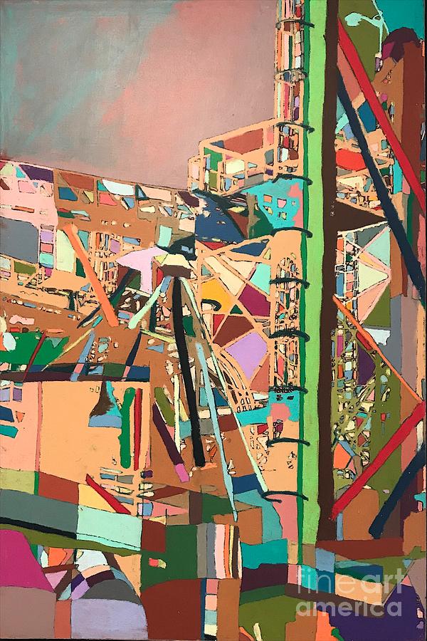 Stack High Painting by Allan P Friedlander
