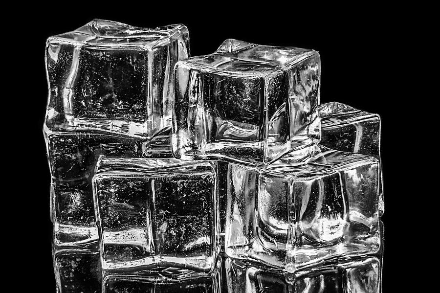 Stack of Cubes Macro Photograph by Stuart Litoff