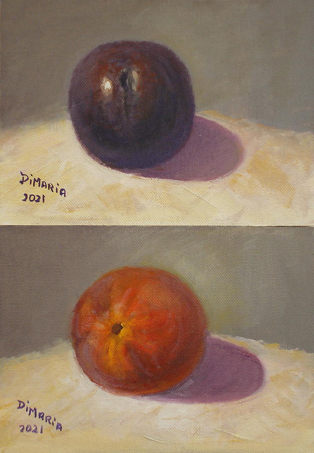 Stacked Fruit #2 Painting by Donelli  DiMaria