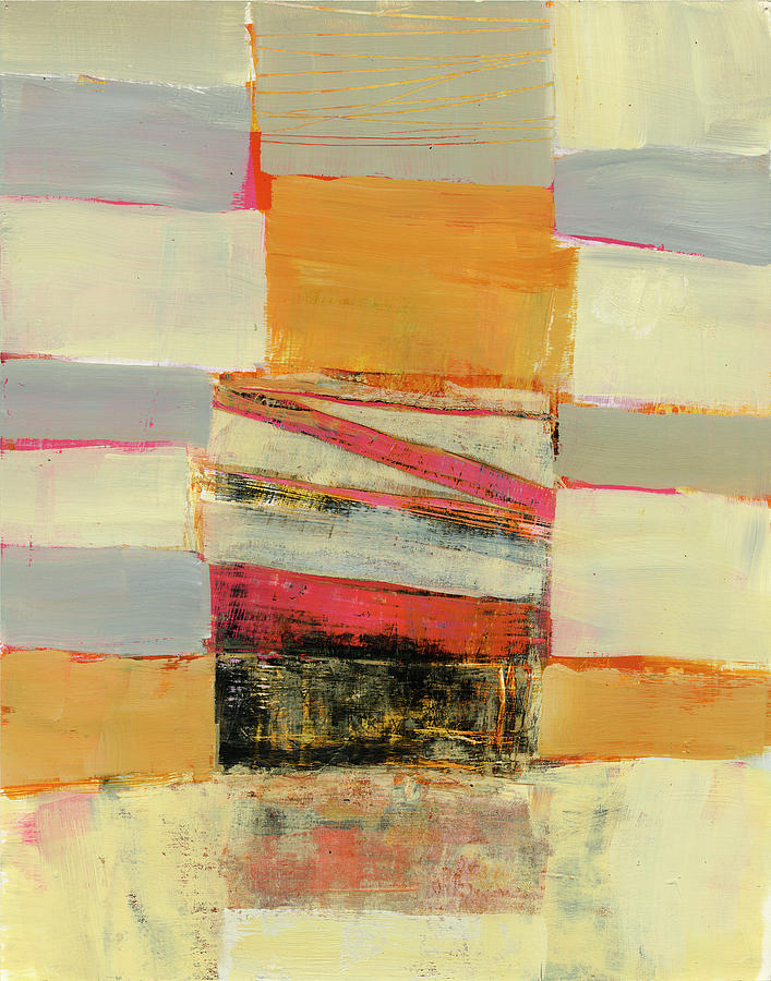 Stacked Stripes #1 Painting by Jane Davies
