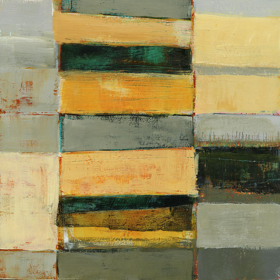 Stacked Stripes #12 Painting by Jane Davies