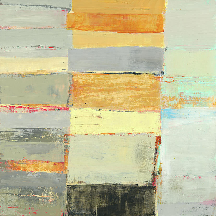 Stacked Stripes #14 Painting by Jane Davies