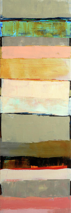 Stacked Stripes #18 Painting by Jane Davies