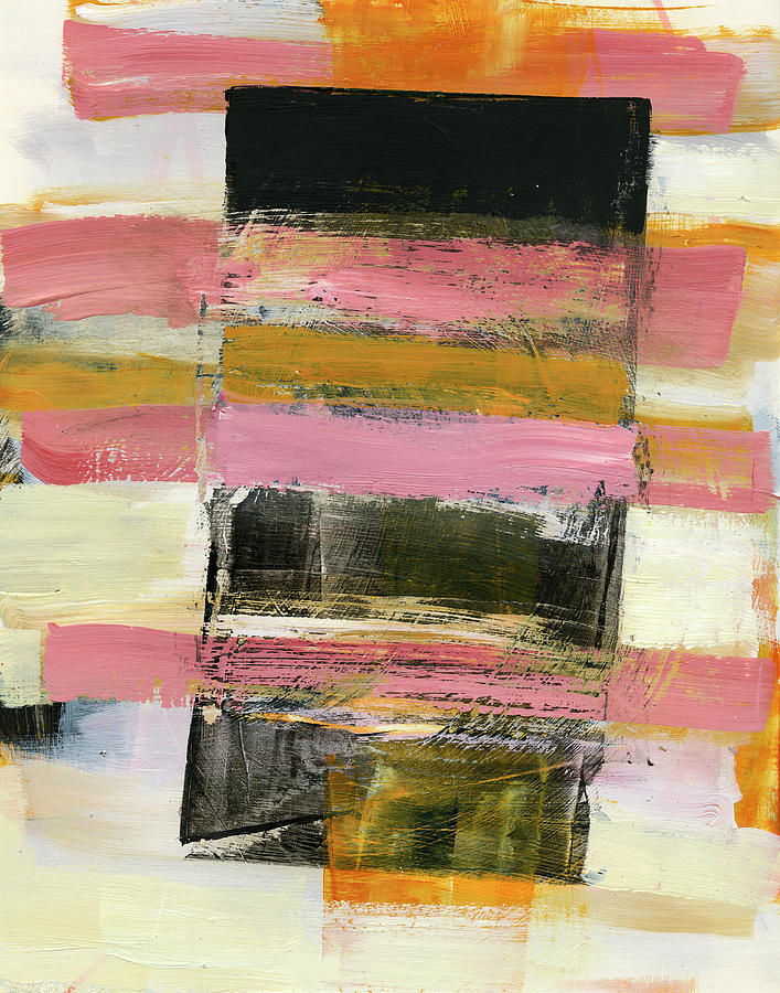 Stacked Stripes #7 Painting by Jane Davies