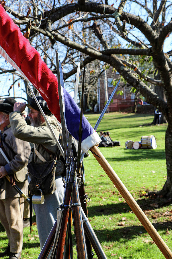 Stacking Rifles Photograph by William E Rogers - Fine Art America