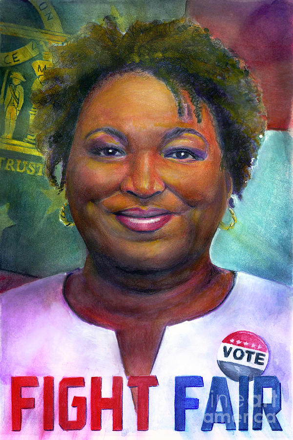 Stacy Abrams Painting