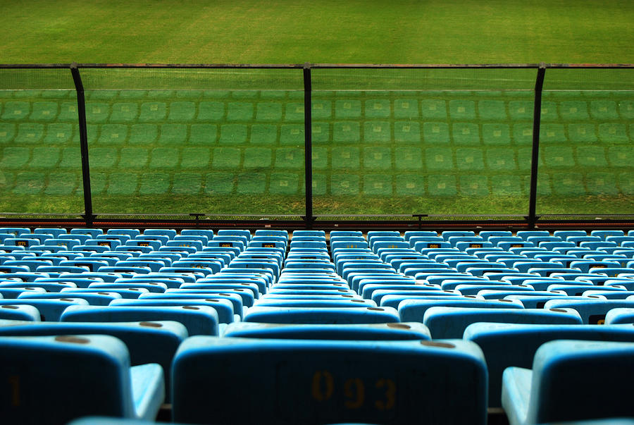 Stadium seats Photograph by EduLeite