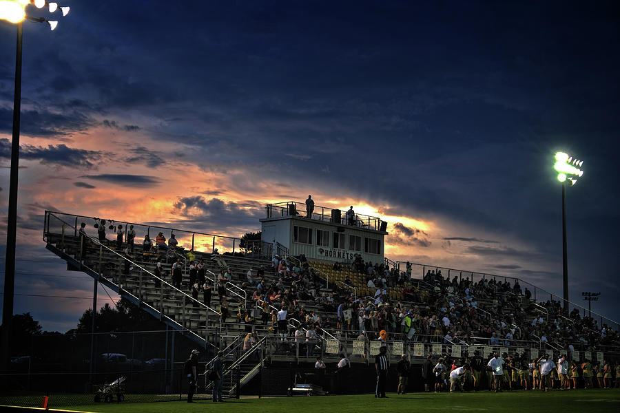 Stadium Sunset Photograph by George Taylor - Fine Art America