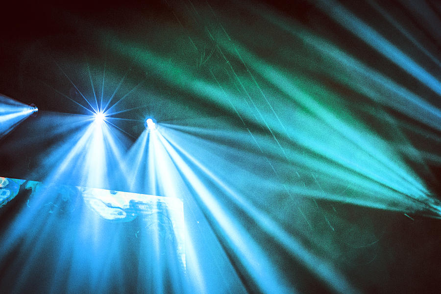 Stage Lights, Concert Lights, Concert Background, Stage Background Photograph by Jena Ardell