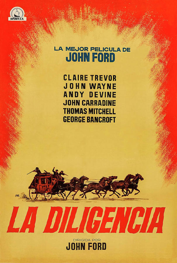 STAGECOACH -1939-, directed by JOHN FORD. Photograph by Album STAGECOACH -1939-, directed by JOHN FORD. Photograph by Album