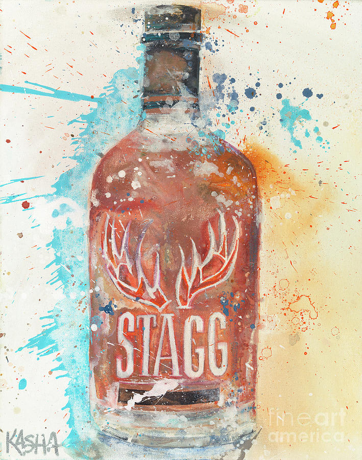 Stagg Painting by Kasha Ritter
