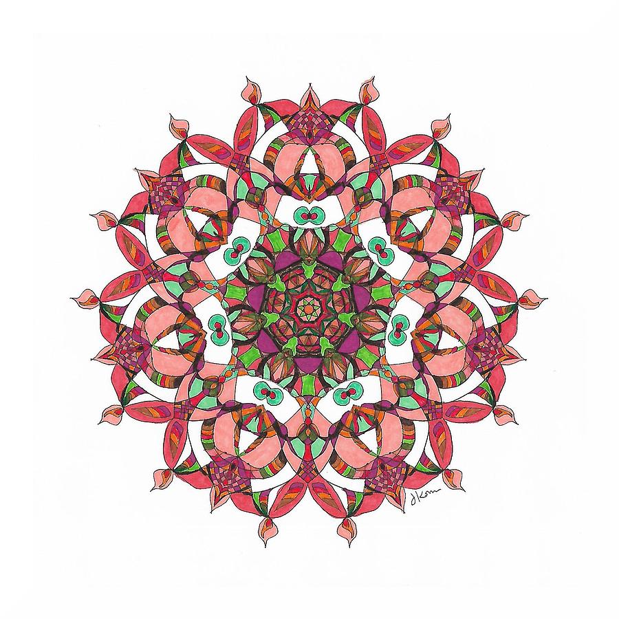 Stained Glass Mandala #27 by Jennifer Kohr Stained Glass Mandala #27 by Jennifer Kohr
