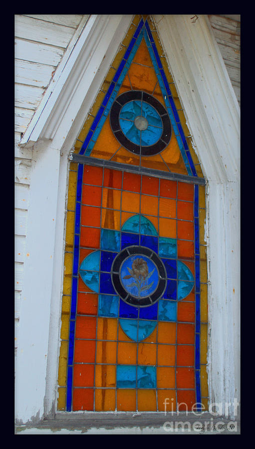 Stained Glass Photograph by Rebecca Stephens - Pixels