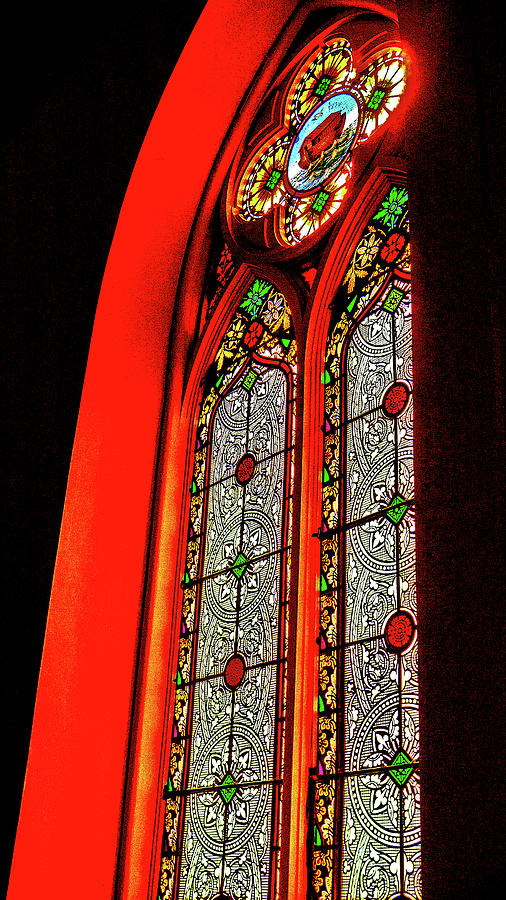 Stained Glass Window Photograph