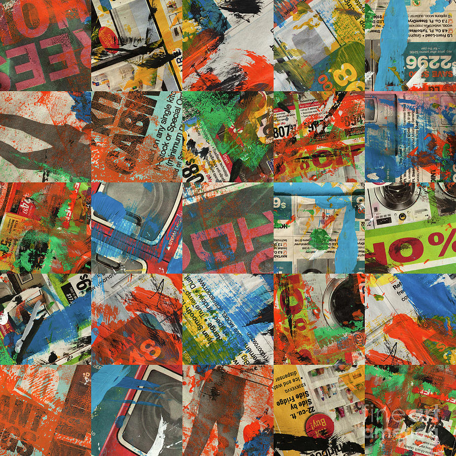 Stained Newspaper Pages Collage Digital Art by Cu Biz Stained Newspaper Pages Collage Digital Art by Cu Biz