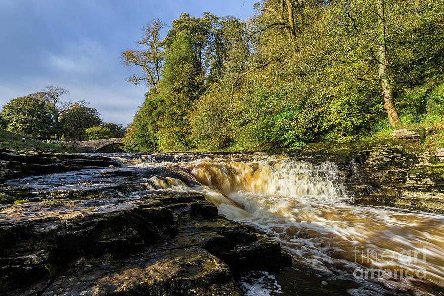 Stainforth Force In Early Autumn Photograph by Tom Holmes Photography