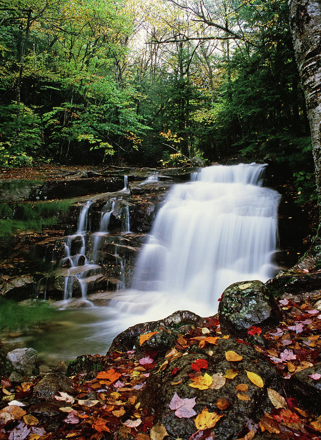 Stair Falls autumnal Photograph by Michael McCormack