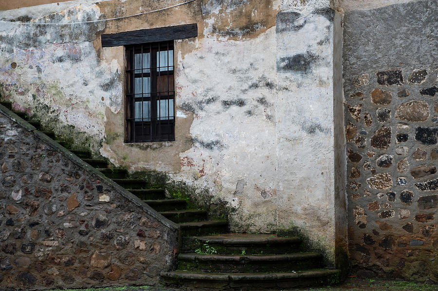 Staircase in Patzcuaro, Mexico Photograph by Bonnie Colgan