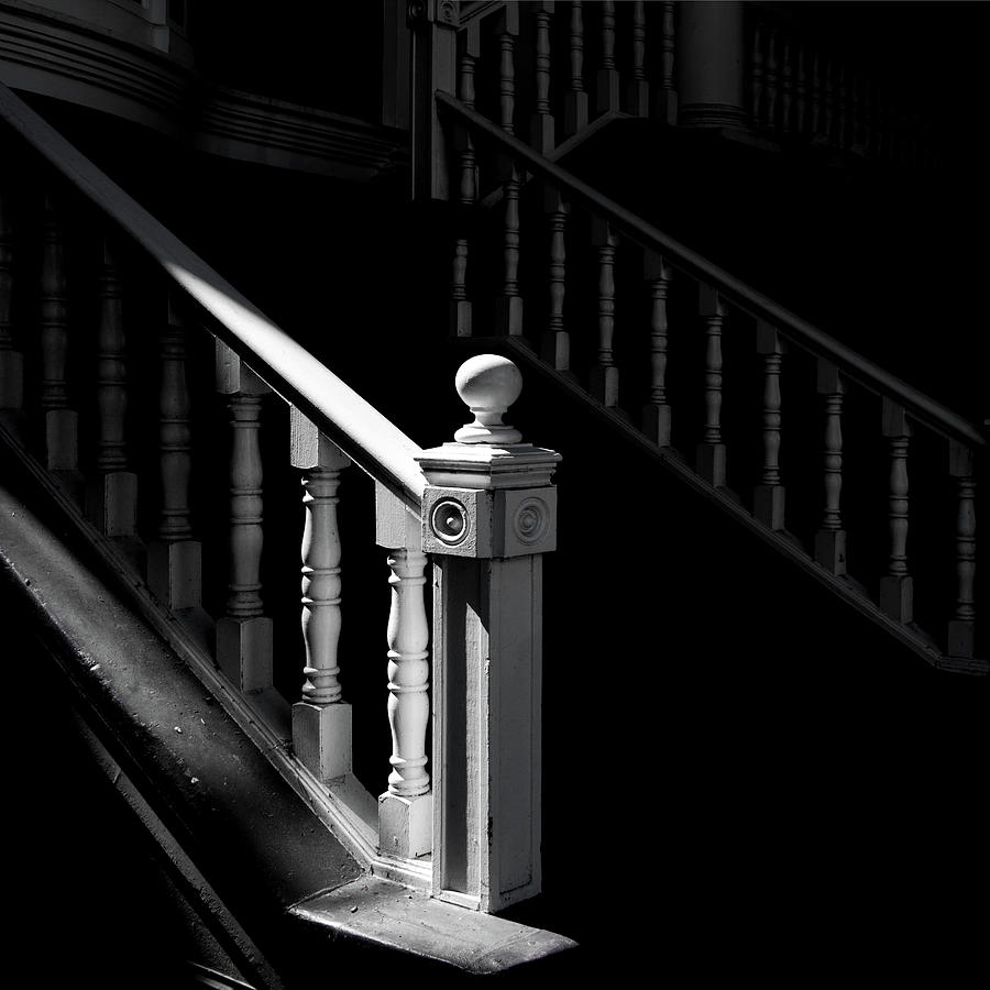Staircase, San Francisco Photograph by Donald Kinney