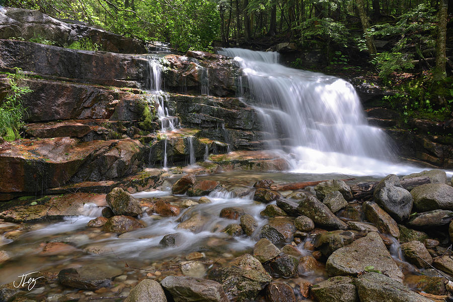 Stairs Falls in New Hampshire Photograph by Jim Lozouski - Fine Art America