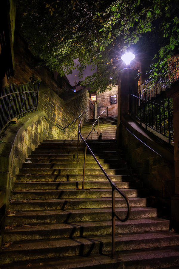 Stairs to the Castle Photograph by Micah Offman