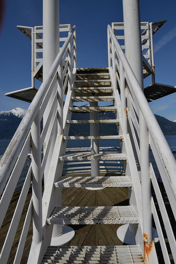 Stairs to the Sky Photograph by James Cousineau
