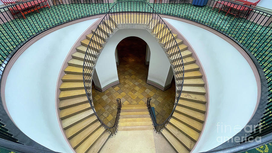 Stairway at the Old State Capitol in Frankfort Kentucky 5895 Photograph by Jack Schultz