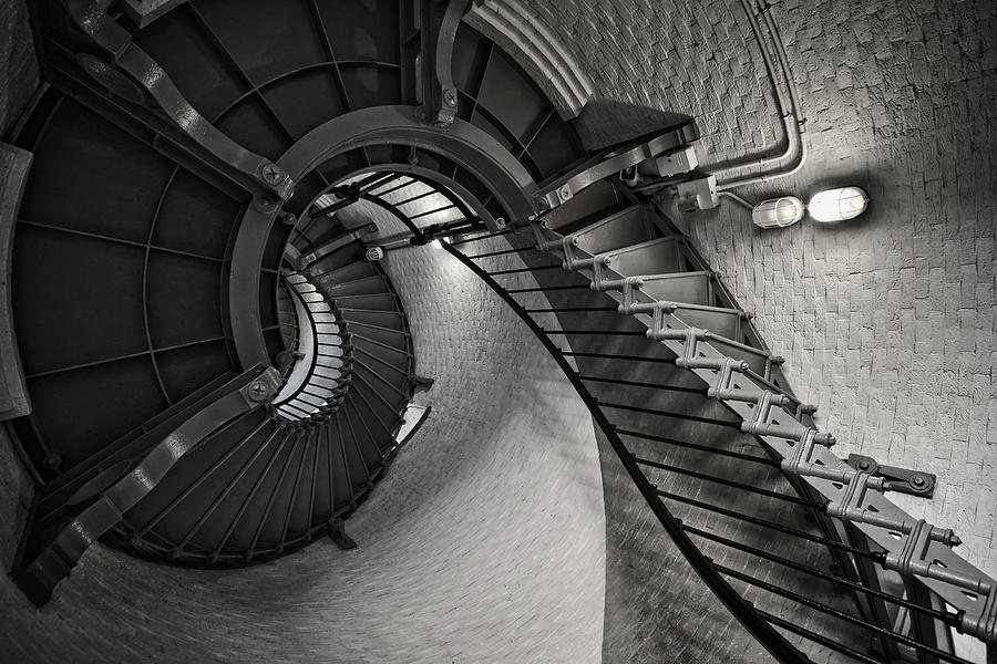 Stairway Photograph by George Taylor