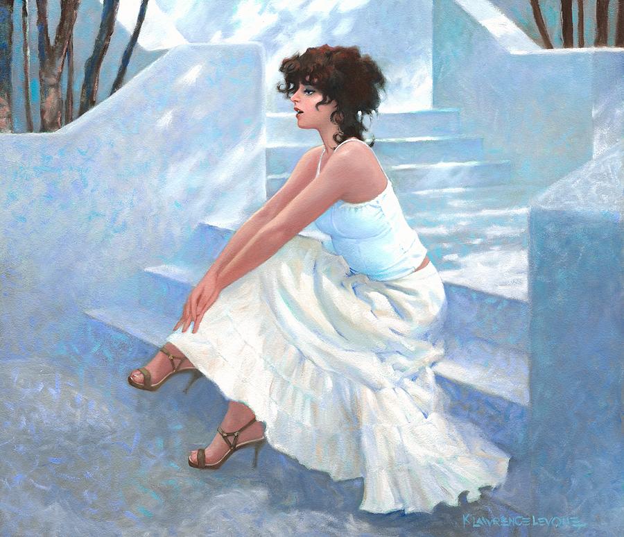 Stairway Stop - Legacy Collection Painting by Kevin Leveque