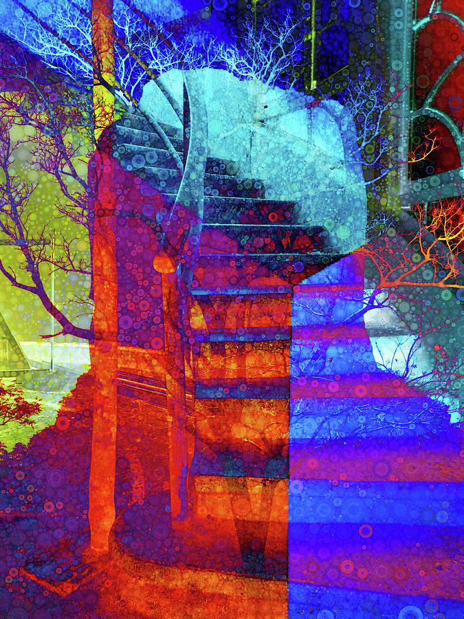 Stairway to Heaven Digital Art by Skip Hunt
